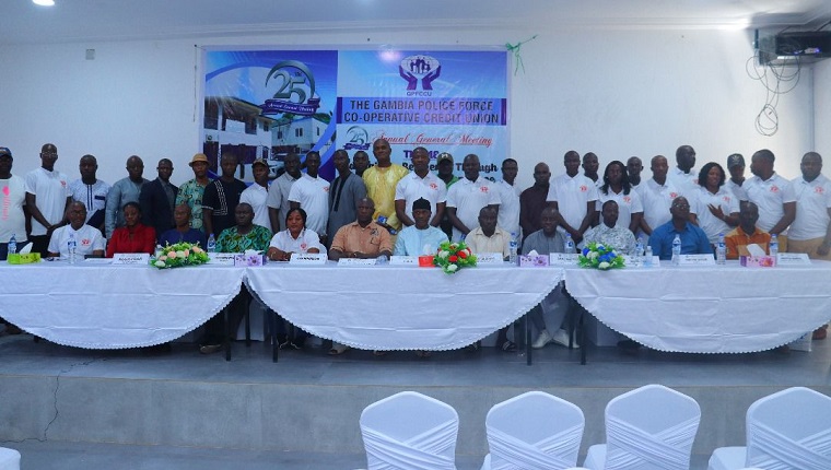 25th AGM of The Gambia Police Force Co-operative Credit Union (GPFCCU)